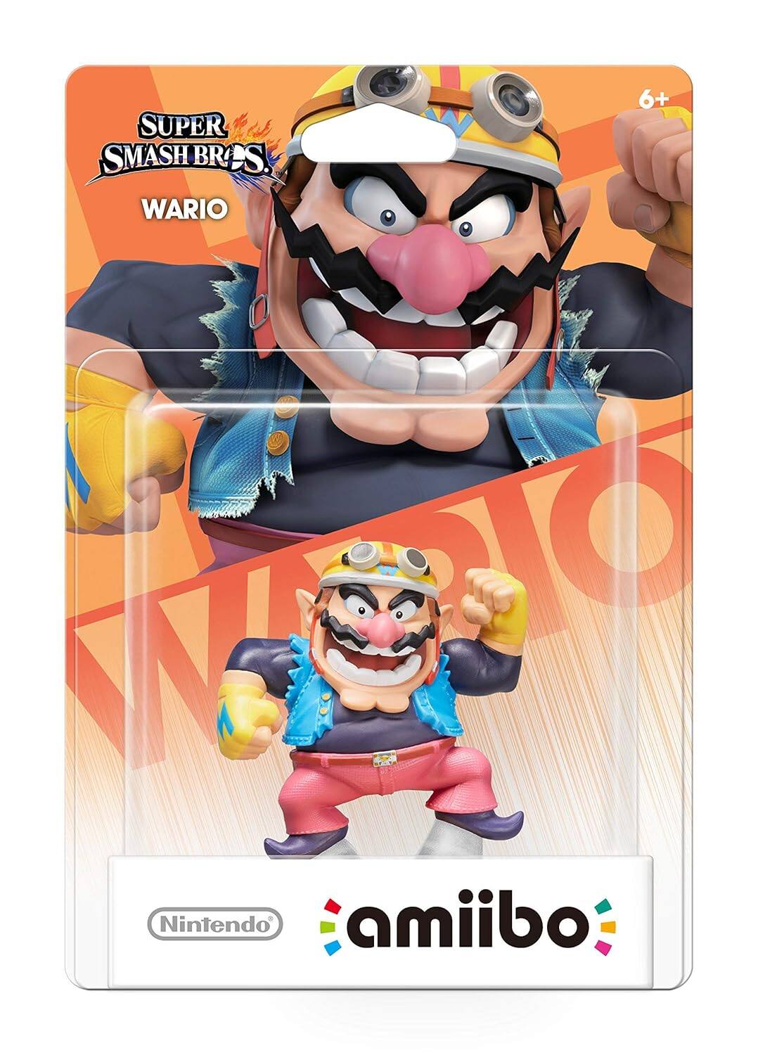 6+ SUPER SMASH BROS. WARIO Nintendo amiibo