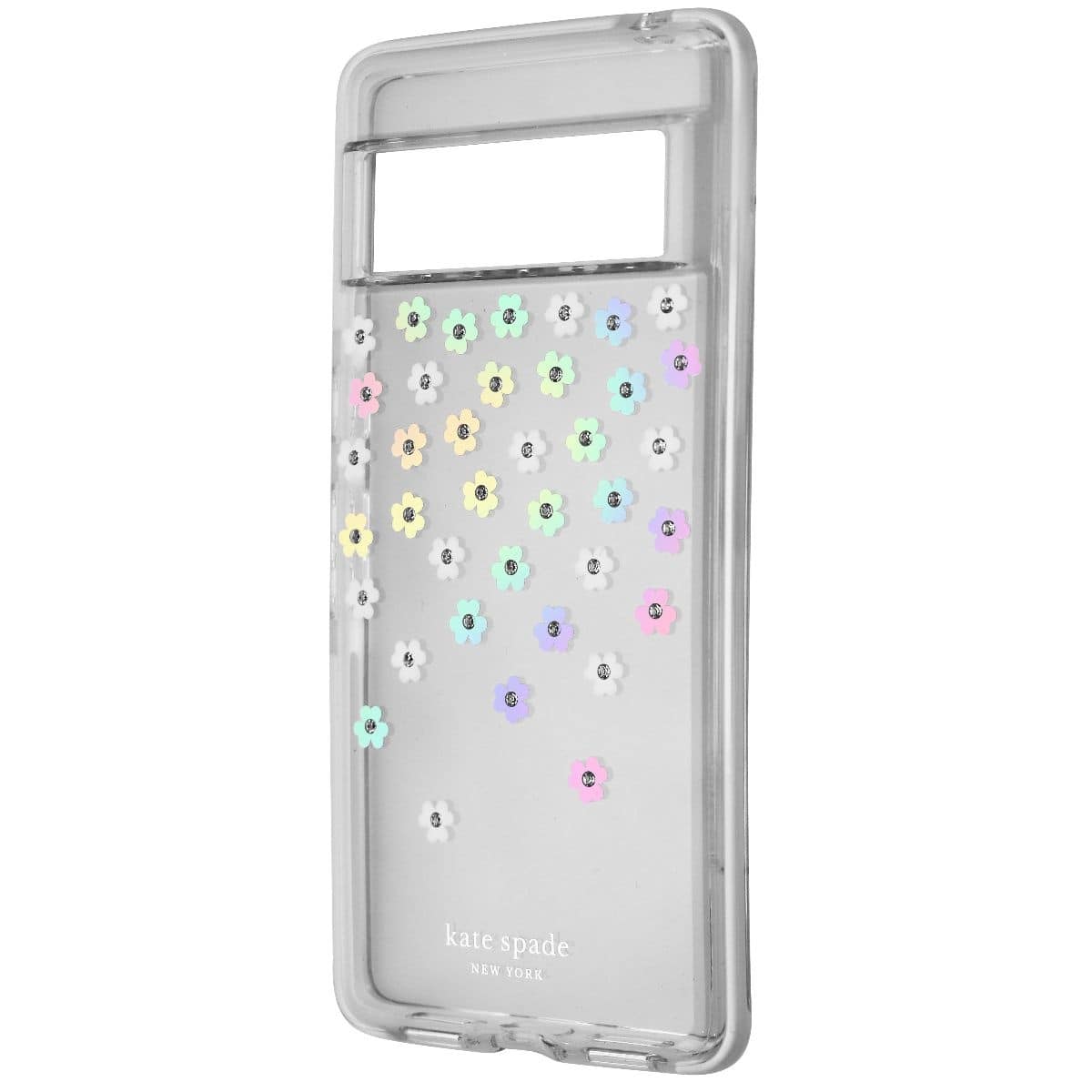 kate spade new york - Defensive Hardshell Case for Pixel 7 Pro - Scattered Flowers - Clear price history on PriceWatchPro