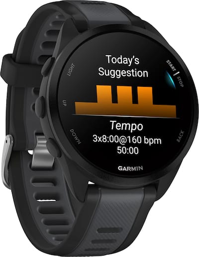 Garmin Forerunner 165 GPS Smartwatch 43 mm Fiber Reinforced Garmin Forerunner 165 GPS Smartwatch 43 mm Fiber Reinforced