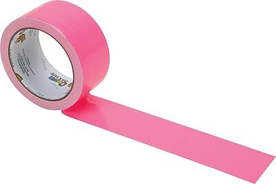 Alt View 1. Duck - Duct Tape, 1.88" x 15 yds., Neon - Pink.