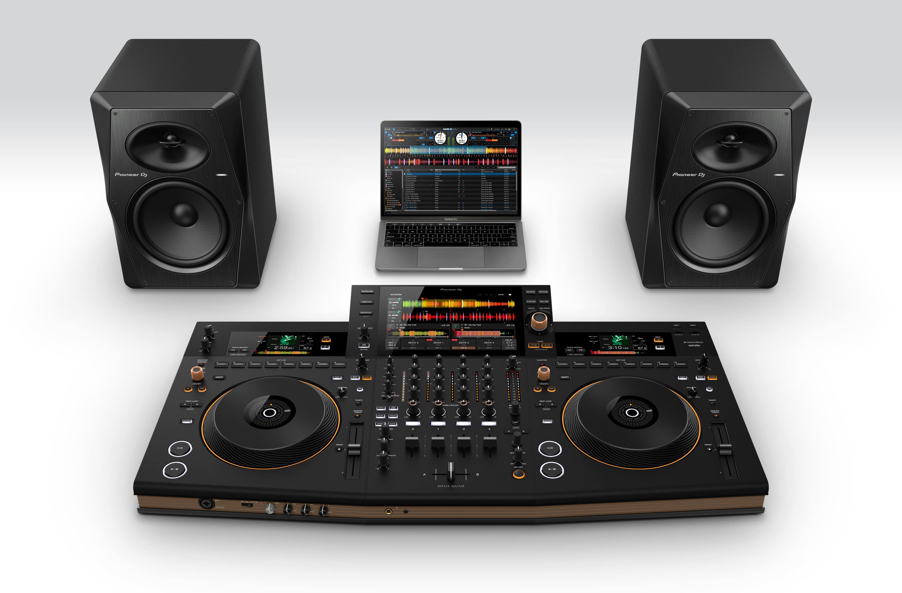 Pioneer DJ Professional All In One DJ System with 4 Deck Playback