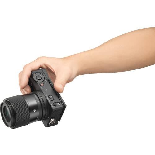 Alt View 3. Sigma - Sigma 23mm f/1.4 DC DN Contemporary Lens for Sony E Mount w/ Advanced Accessory Bundle | 348965 | Sigma 23mm f/1.4 - Black.