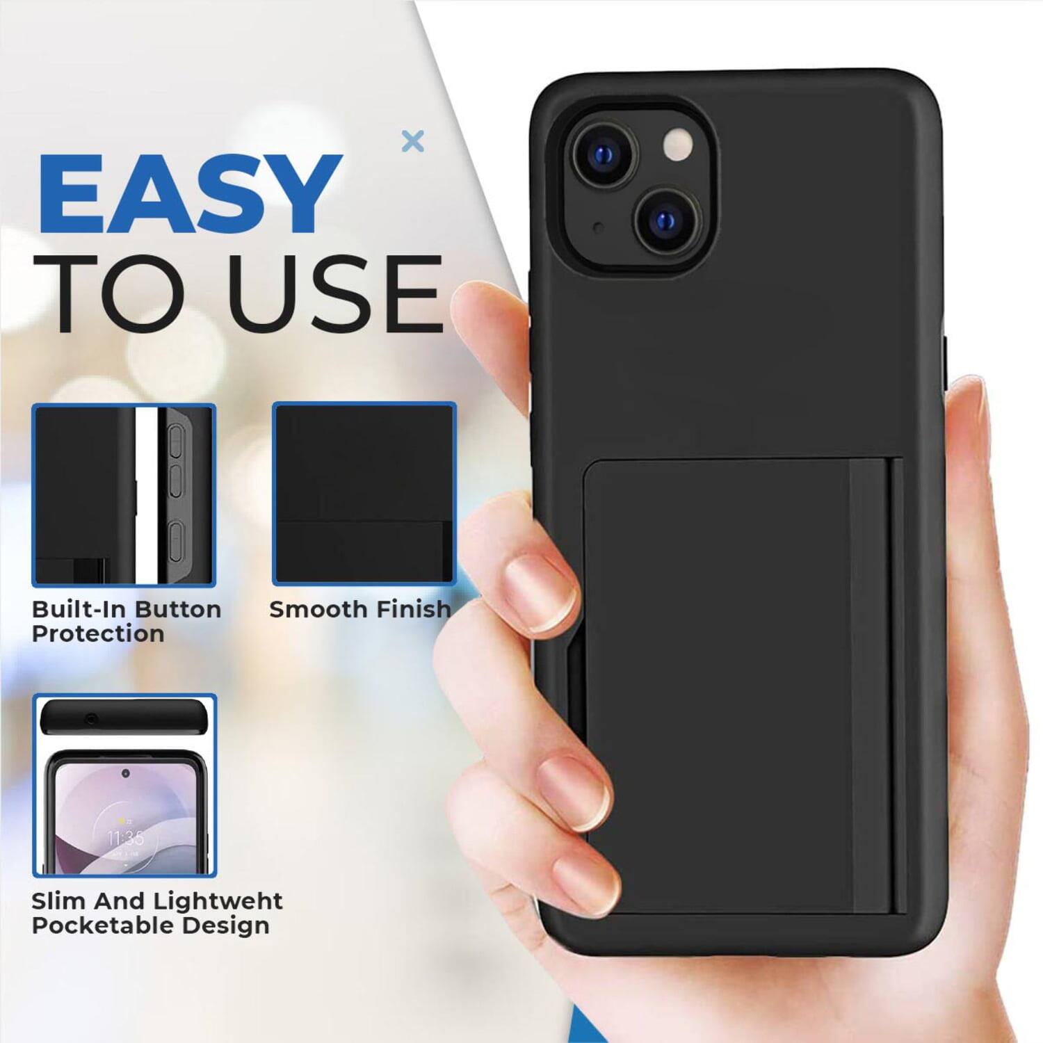 EASY TO USE  
Built-In Button Protection  
Smooth Finish  
Slim And Lightweight Pocketable Design