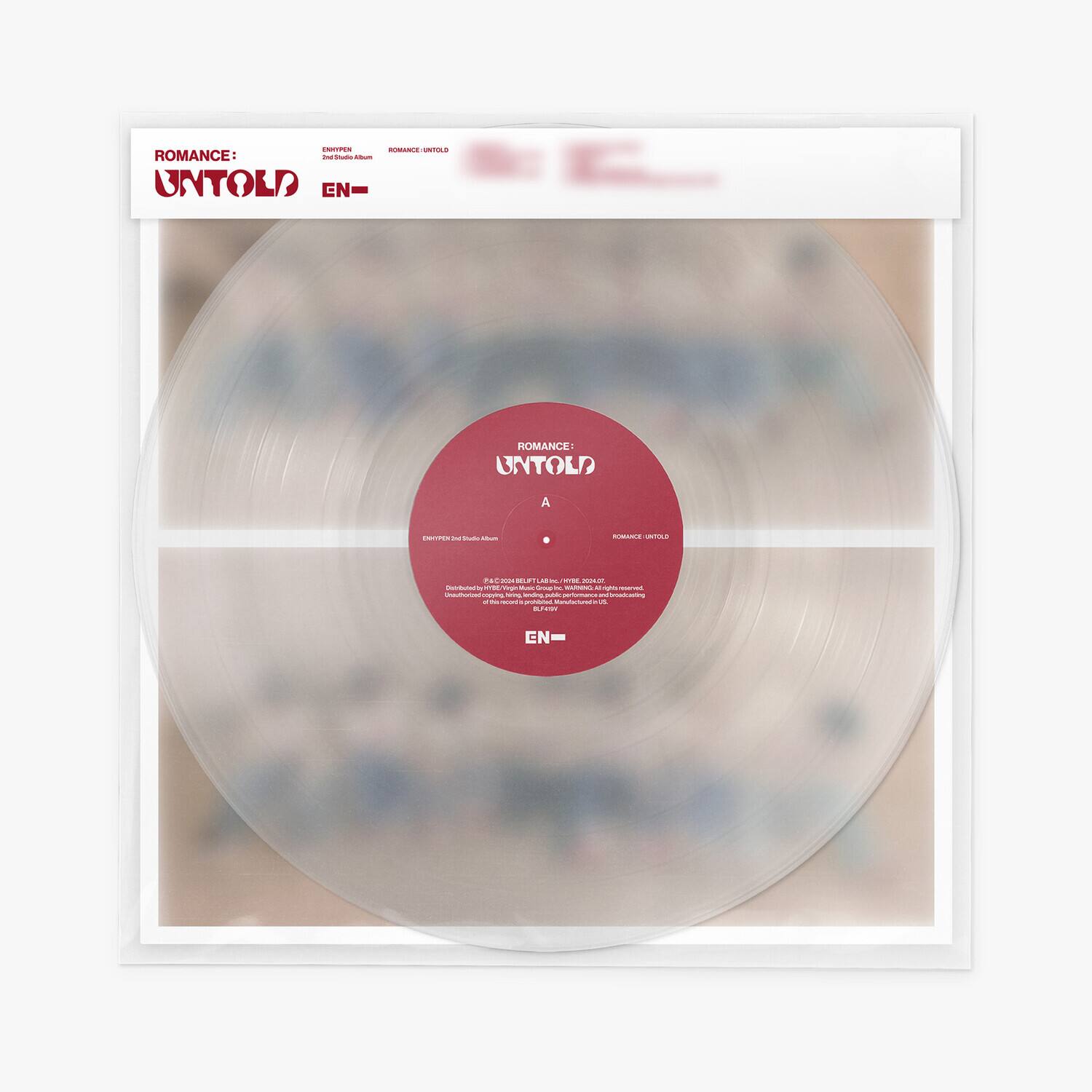 ENHYPEN - Romance: UNTOLD   - VINYL LP
