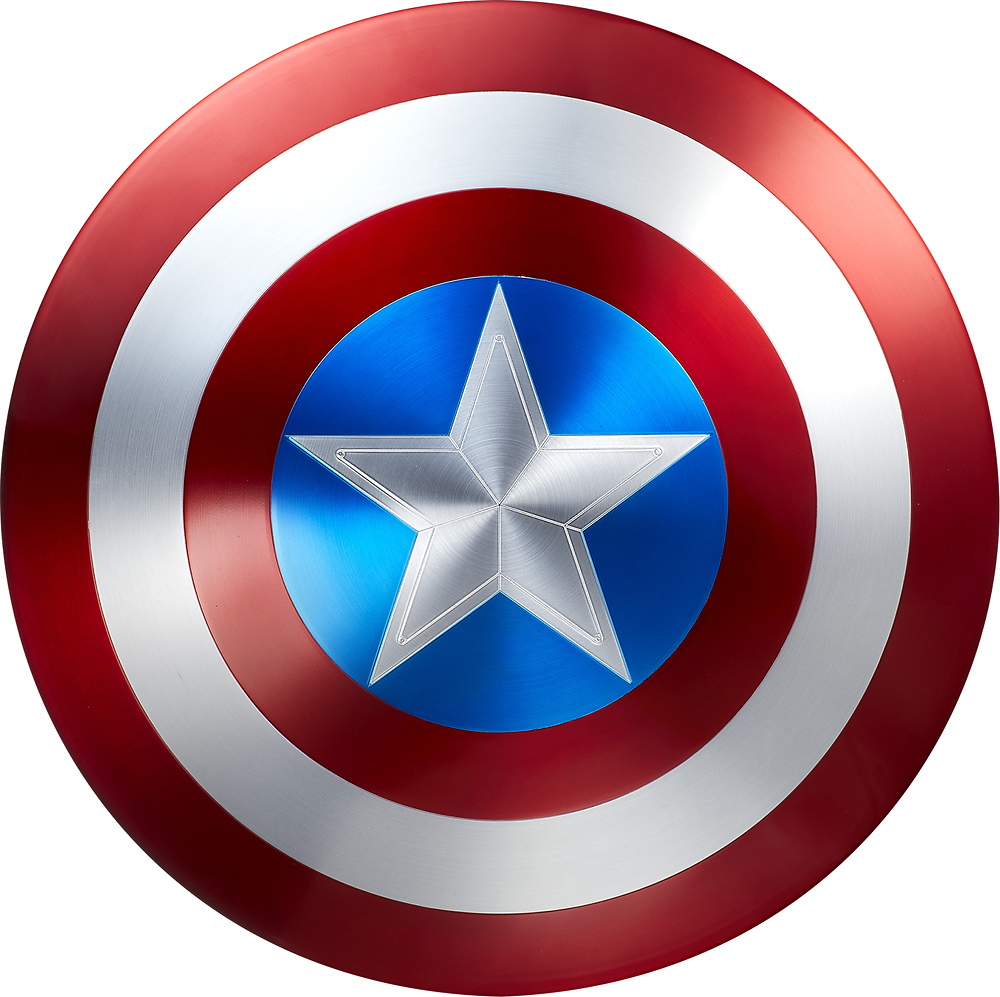 Hasbro Marvel Legends Captain America 75th Anniversary 1:1 Metal Shield IN STOCK 