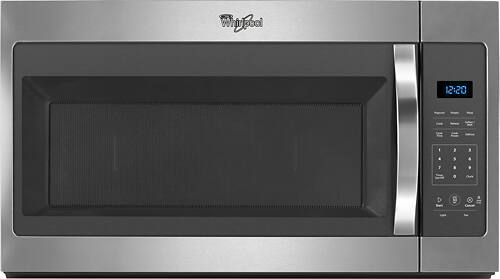 Whirlpool Microwaves Microwave Ovens Best Whirlpool 1 7 Cu Ft Over The Range Microwave Stainless Steel