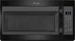 Whirlpool - 1.7 Cu. Ft. Over-the-Range Microwave - Black - Larger Front