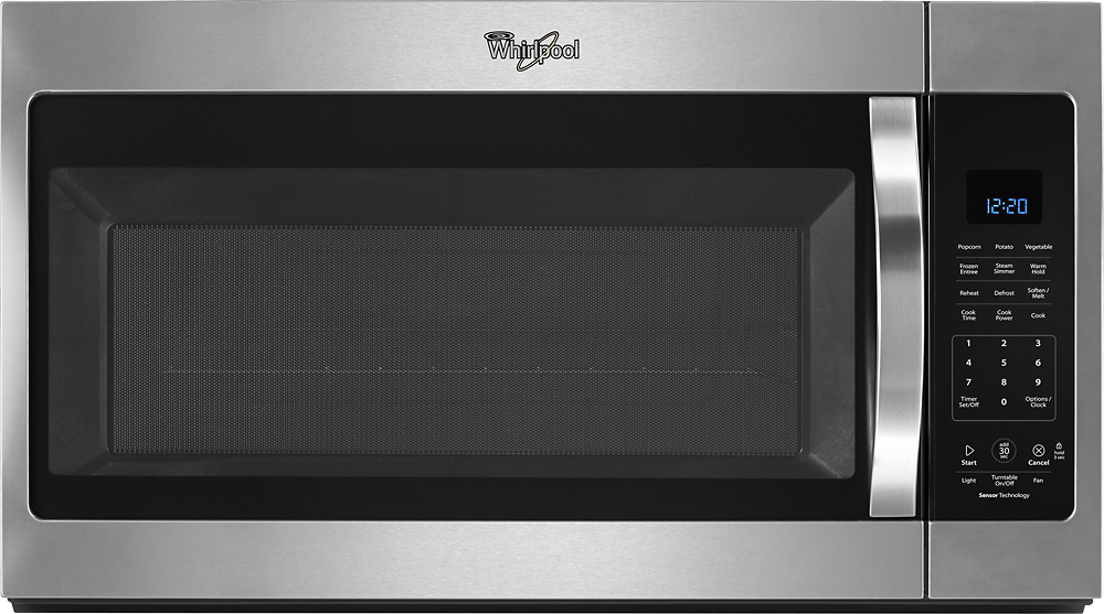 Best Buy: Whirlpool 1.9 Cu. Ft. Over-the-Range Microwave with Sensor