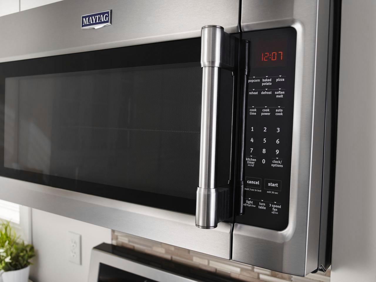 Best Buy: Maytag 2.0 Cu. Ft. Over-the-Range Microwave with Sensor ...