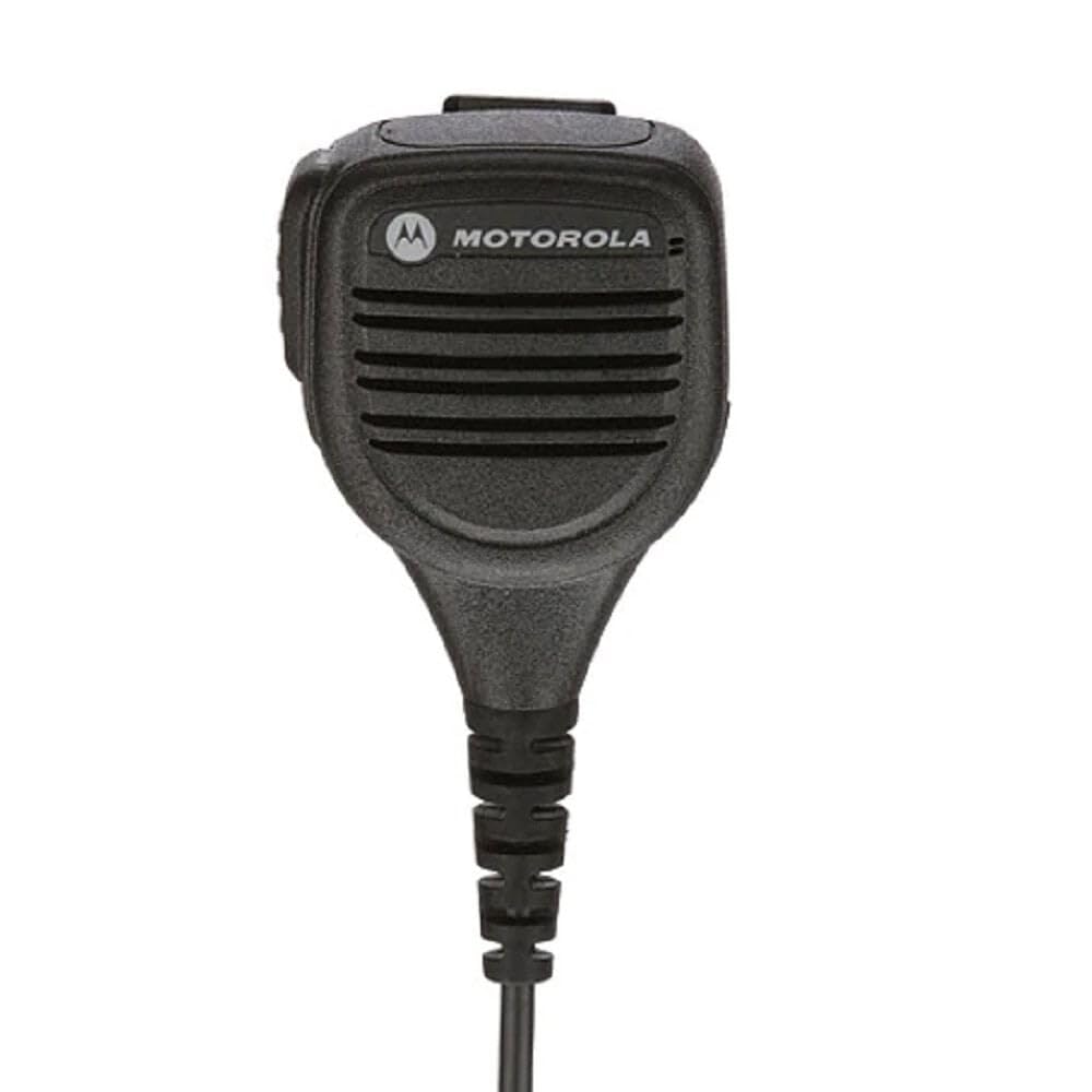 Back. Motorola - Motorola Windporting Remote Speaker Microphone - Black.