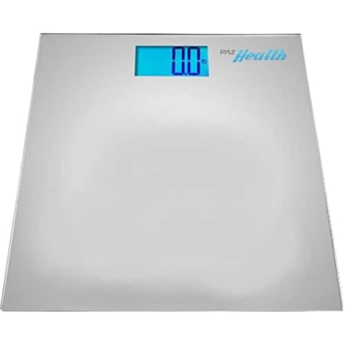 Angle. PyleHealth - Bluetooth Digital Weight Scale - Silver.