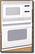 Front Standard. GE - 30" Single Wall Oven with Built-In Microwave - White-on-White.