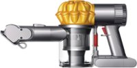 Front Zoom. Dyson - V6 Top Dog Bagless Cordless Hand Vac - Yellow, Iron.