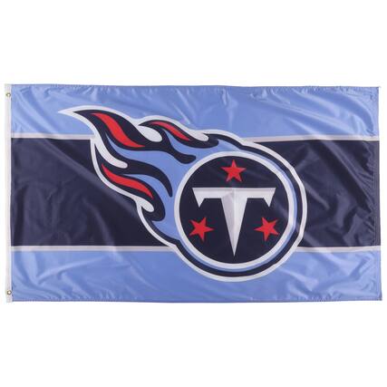 Front. WinCraft - Tennessee Titans 3' x 5' 1-Sided Deluxe Flag - Multicolor.