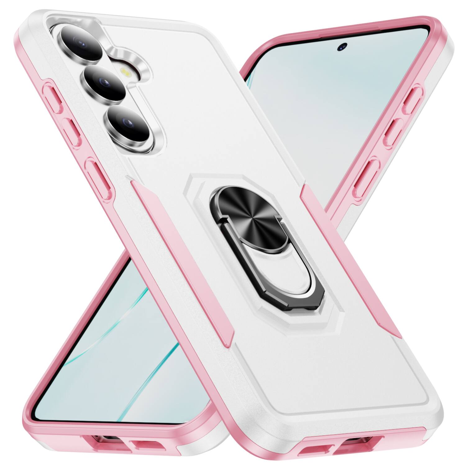 White/Pink