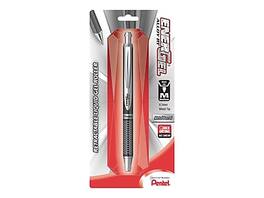 Pentel - EnerGel Alloy Retractable Gel Pen, Medium Point, Ink - Black