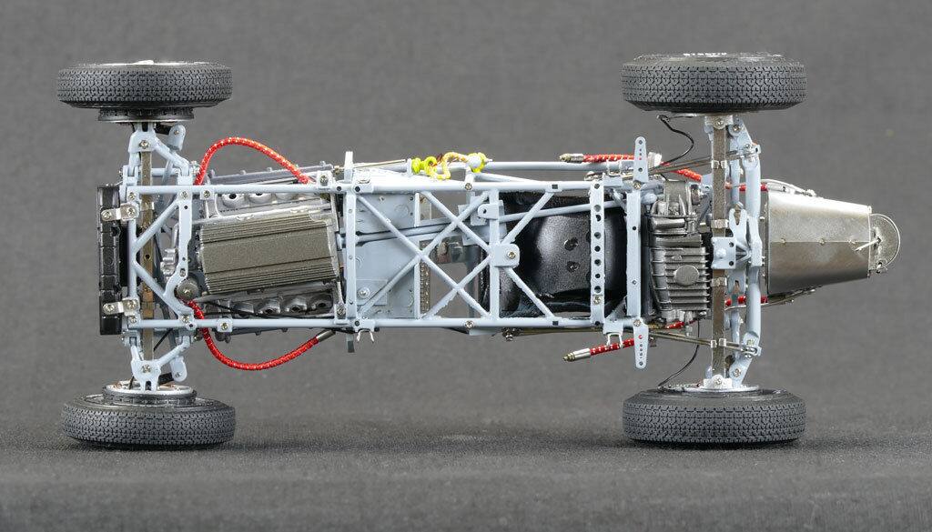Alt View 1. CMC - 1954-1955 Lancia D50 Red 1/18 Diecast Model Car by CMC.
