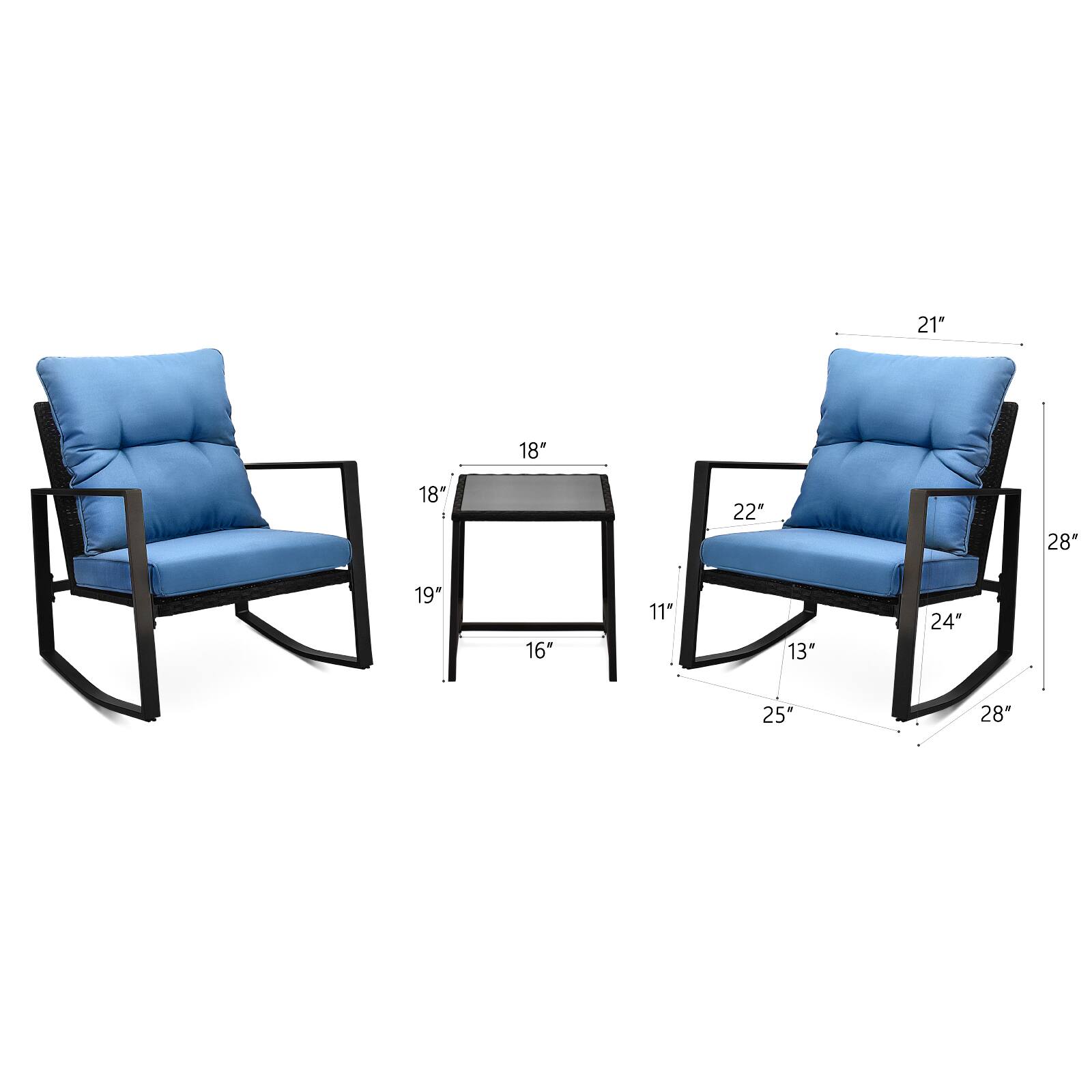 21" 18" 18" 22" 28" 19" 16" 11" 13" 24" 25" 28"