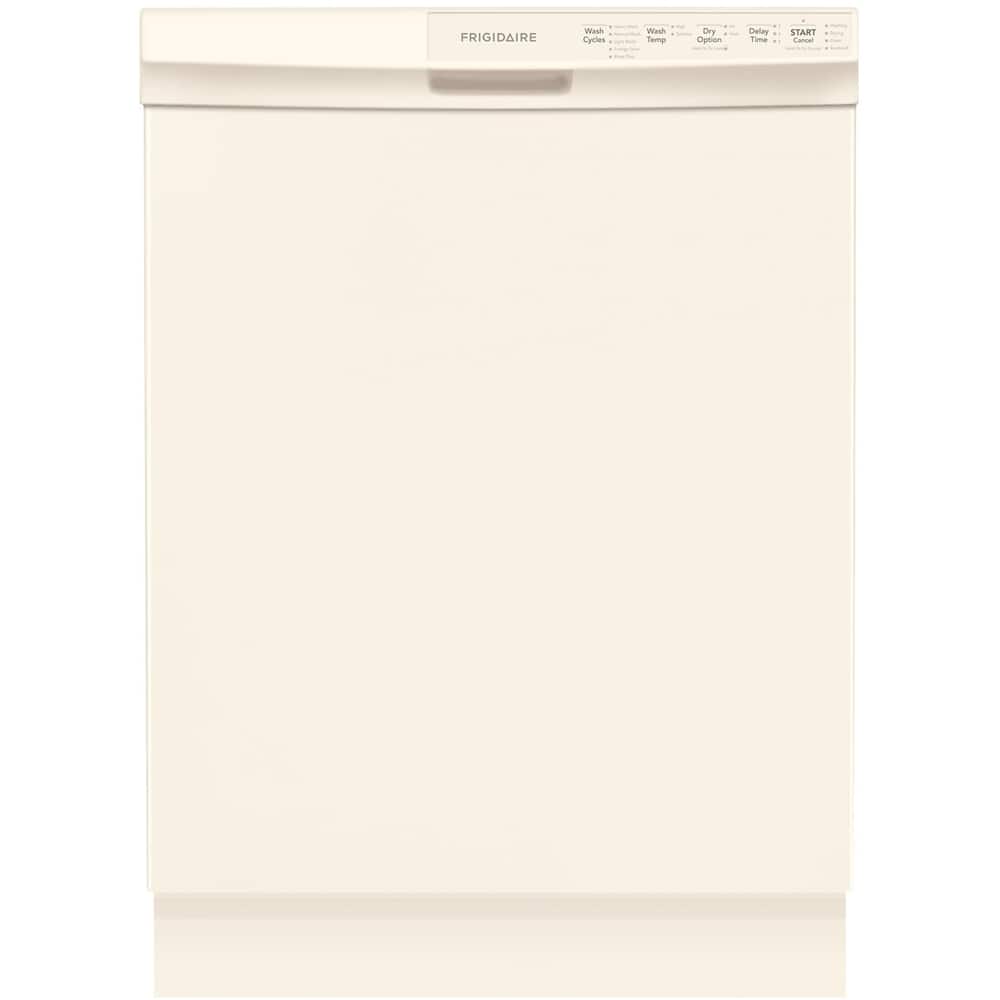 Frigidaire - 24" Built-In Dishwasher - Bisque - Larger Front