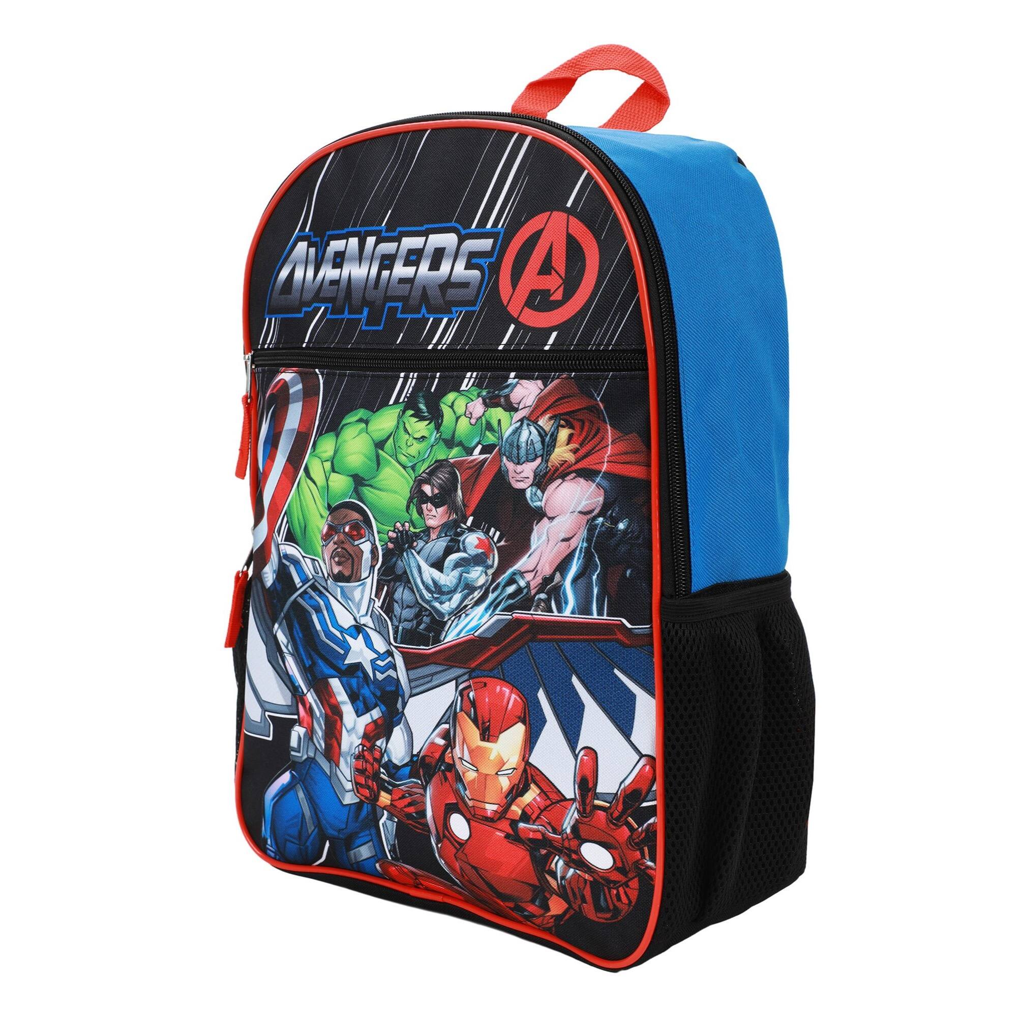 Alt View 1. UPD - Marvel Avengers 16" Backpack with Side Mesh Pockets - Multicolored.