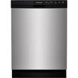 Frigidaire - 24" Built-In Dishwasher - Silver mist - Larger Front