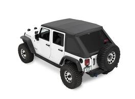 Bestop - Ascent - Jeep '07-18 Wrangler JK 4-Door (Blk Diamond) - Black