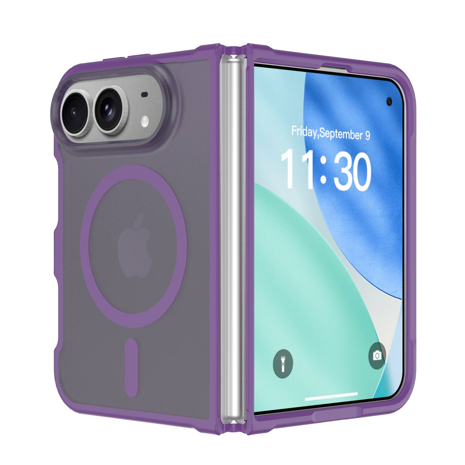 UUCOVER Magnetic Case for Apple iPhone Duo,Shockproof Translucent Matte ...