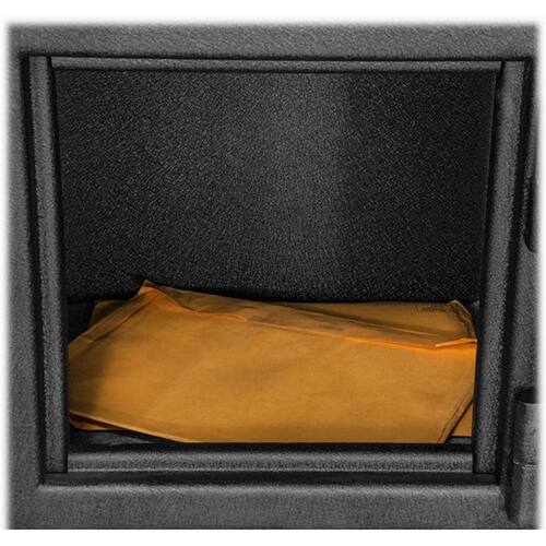 Alt View 12. Barska - Standard Keypad Security Depository Drop Safe 1.03 Cu Ft - Black Matte.