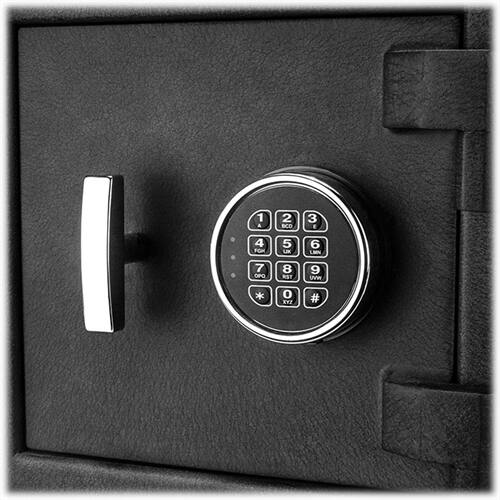 Alt View 13. Barska - Standard Keypad Security Depository Drop Safe 1.03 Cu Ft - Black Matte.