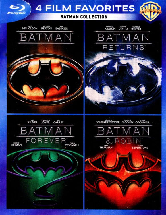 Batman Collection: 4 Film Favorites [4 Discs] [Blu-ray] - Best Buy