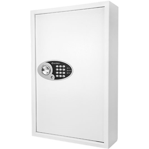 White Winbest Barska Steel 240 Key Safe Wall Mount Cabinet with Electronic Keypad Lock Box 