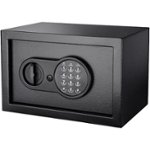 Front Zoom. Barska - Safe with Electronic Keypad Lock - Black.