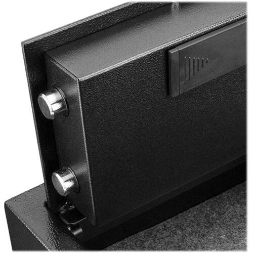 Alt View 11. Barska - 0.15 Cu Ft Digital Keypad Drawer Safe – Solid Steel Top-Opening Security Box with Deadbolts for Home, Office & Valuables - Black.