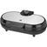 Angle. Kalorik - Belgian Waffle Maker - Black, Stainless steel.