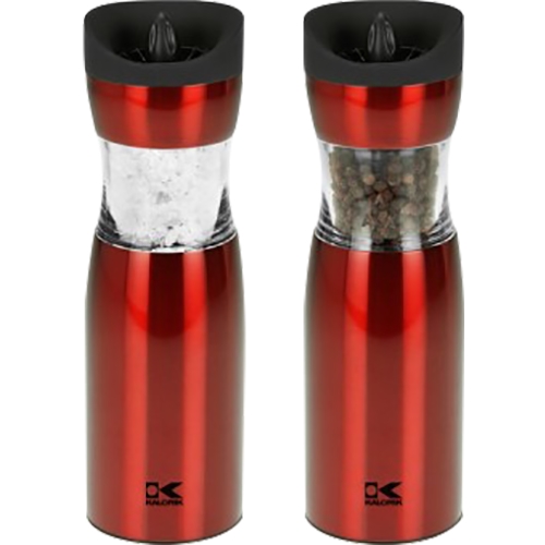 Best Buy: Kalorik Rechargeable Gravity Salt and Pepper Grinder Set  Stainless Steel PPG 45587 SS