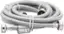 Alt View 12. Smart Choice - 6' Stainless-Steel Washing Machine Fill Hose (2-Pack) - Silver.