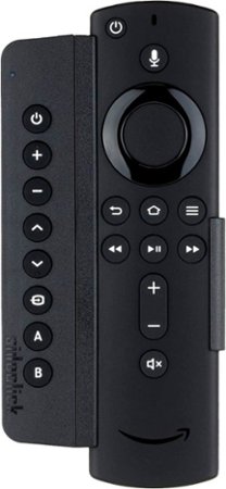 Sideclick - Universal Remote Attachment for Amazon Fire TV (all models) - Black