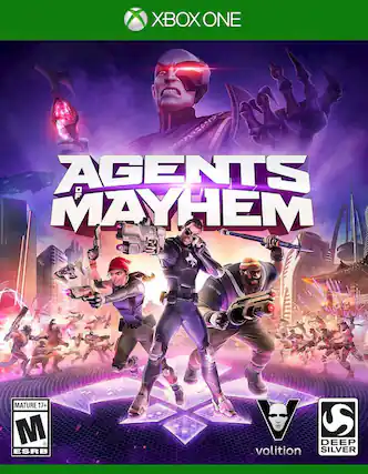 Front. Deep Silver - Agents of Mayhem. - M (Mature 17+)
