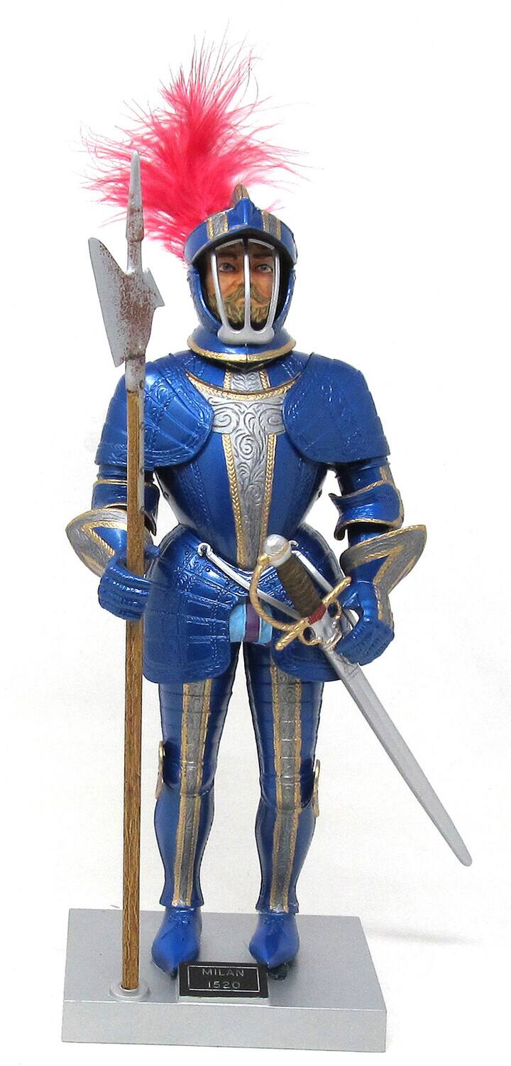 Aurora - 1:8 Scale Model Kit - Blue Knight of Milan - COLLECTIBLES