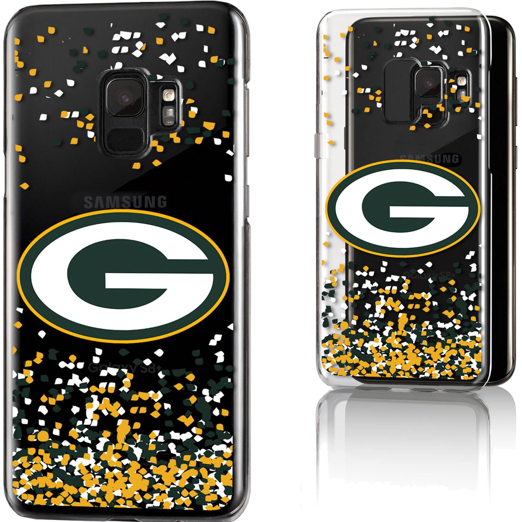 Keyscaper - NFL - Green Bay Packers Galaxy Clear Case with Confetti Design - S23 - Multicolor price history on PriceWatchPro