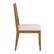 Left Zoom. OSP Home Furnishings - Alaina Cane Back Dining Chair 2-PK - Linen.