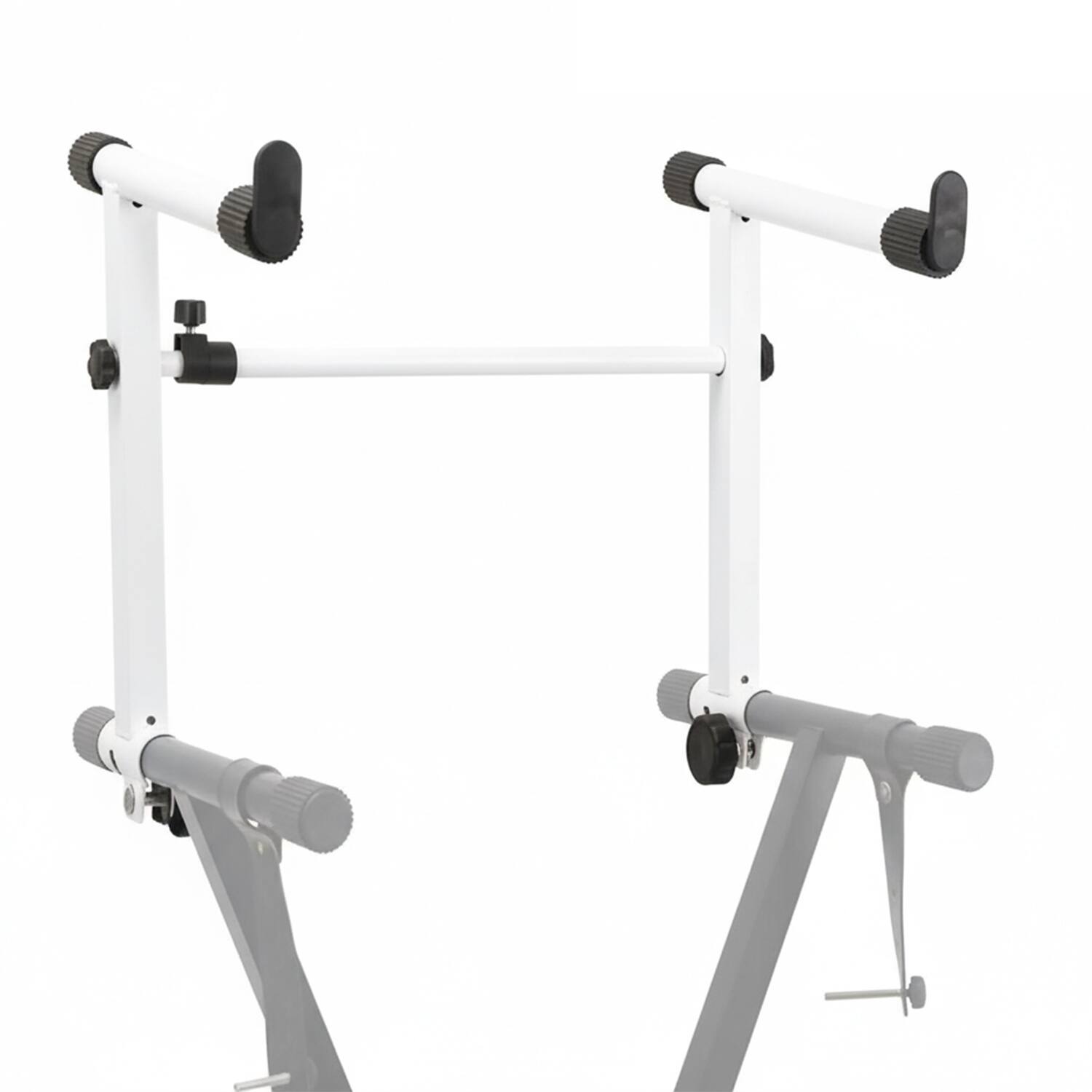 Front. 5 CORE - 5 Core Keyboard Stand Adapter 2 Tier Adjustable Second Extension Add On for Digital Piano Stands.