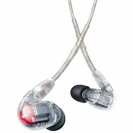Shure - SE846 GEN 2 Sound Isolating Earphones - Stereo - Mini-phone (3.5mm), MMCX - Wireless - 9 Ohm - 15 Hz to 20 kHz - Clear