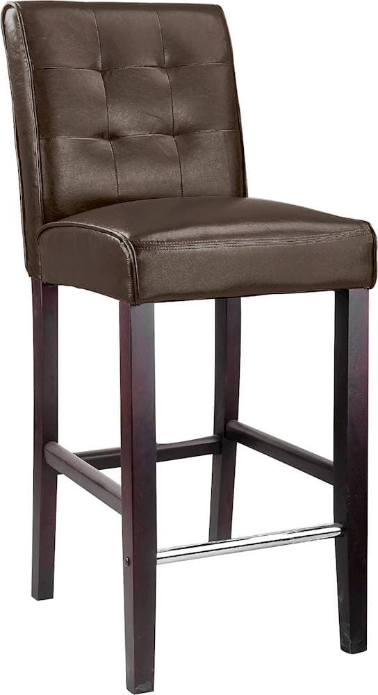 Best Buy: CorLiving Antonio Counter Height Barstool Dark Brown DAD-483-B