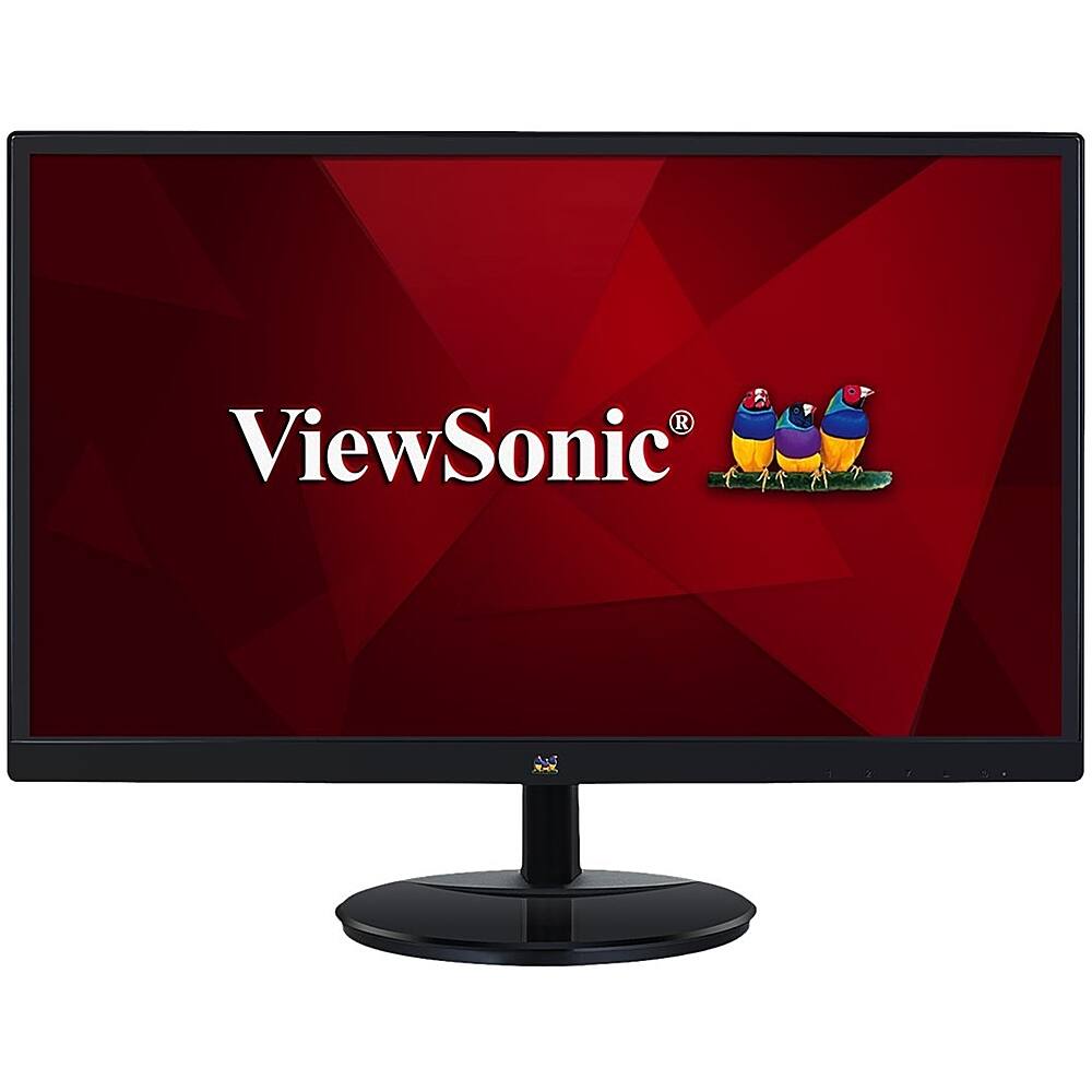 Best Buy Viewsonic Va Smh Ips Led Fhd Monitor Hdmi Vga Black Va Smh