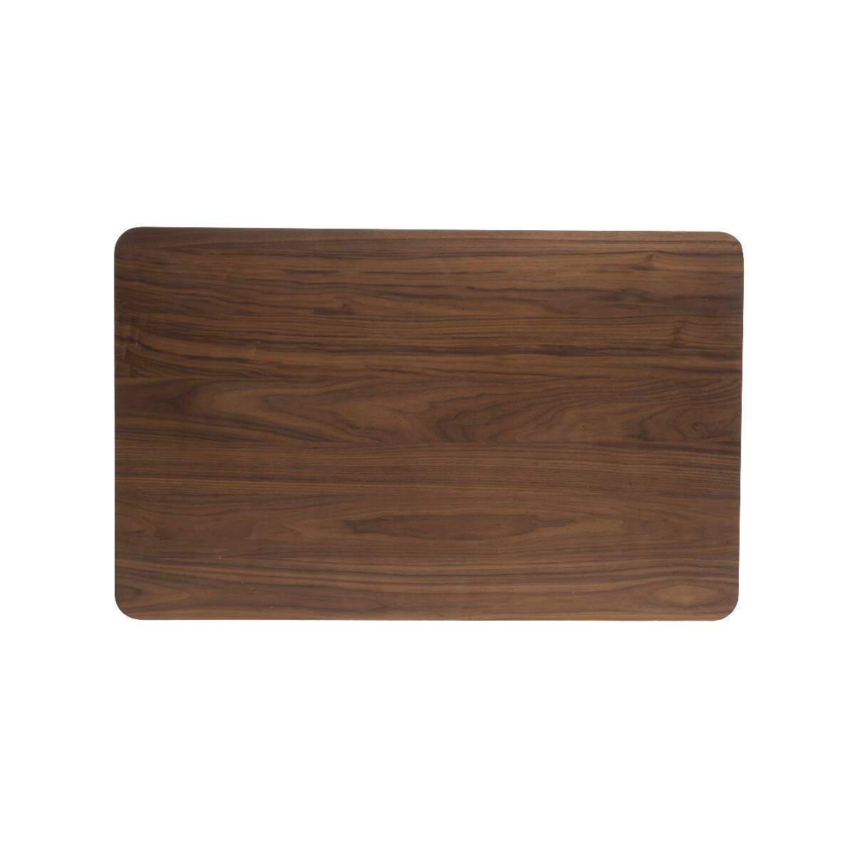 Alt View 6. Loheer - Loheer Mid Century Modern Dining Table, Walnut Rectangular Table with Splayed Legs - Walnut.
