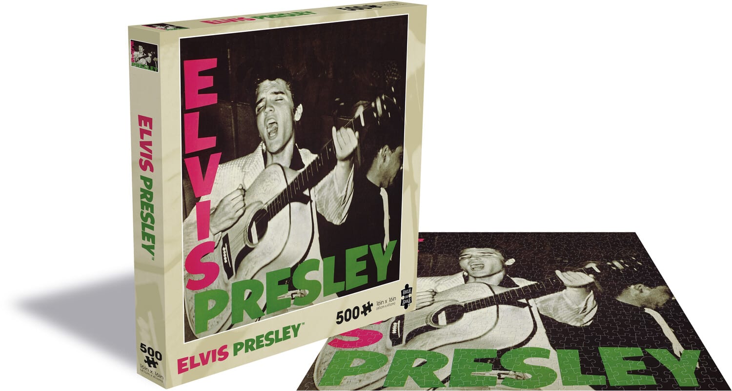PopMarket - Elvis Presley - Rock Saws - Elvis Presley 56 (500 Piece Jigsaw Puzzle) - GAMES (MISC) - Multicolor