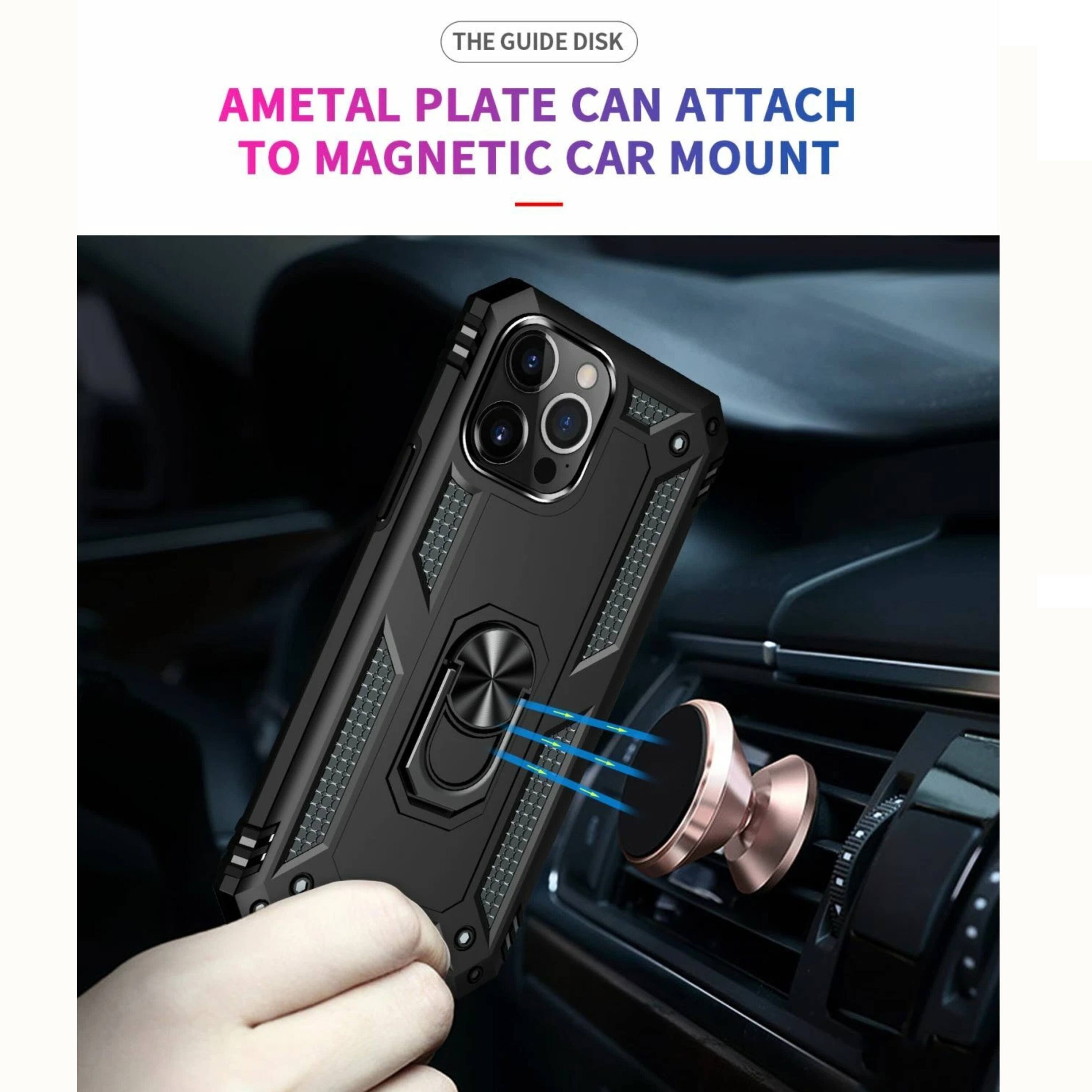 The guide disk AMetal plate can attach to magnetic car mount