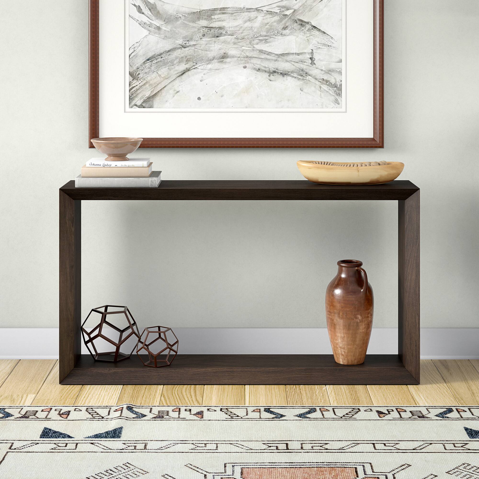 Camden&Wells Lars Console Table Coffee Bean 131984Y - Best Buy