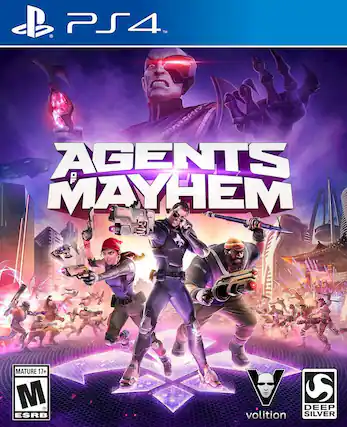 Front. Deep Silver - Agents of Mayhem. - M (Mature 17+)